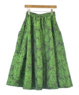 Dignite collier（ディニテコリエ）ロング・マキシ丈スカート 緑 サイズ:F レディース/2200618512041