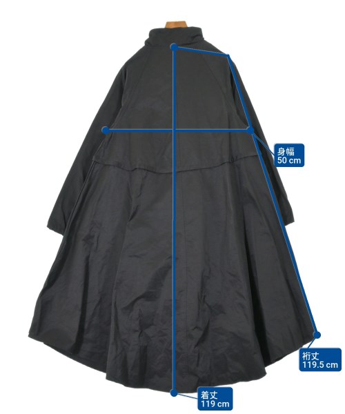 Dignite collier（ディニテコリエ）コート 黒 サイズ:F レディース/2200620873062