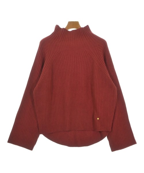 Dignite collier(ディニテコリエ)ニット・セーター 赤 サイズ:F/2200669781212