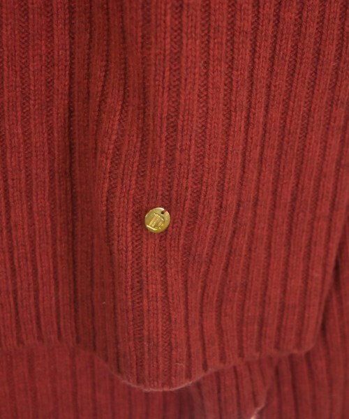 Dignite collier（ディニテコリエ）ニット・セーター 赤 サイズ:F レディース/2200669781212