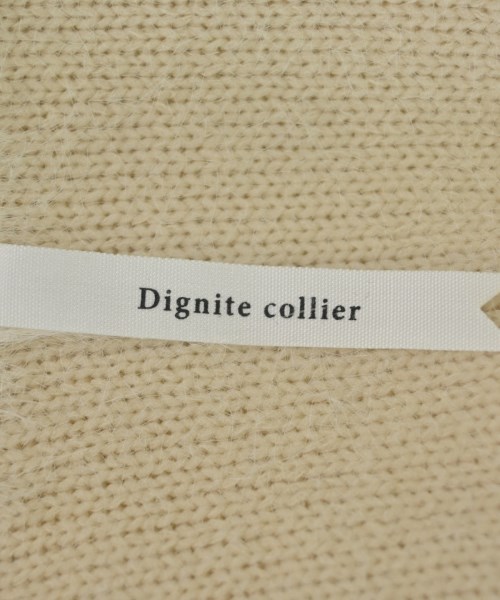 Dignite collier（ディニテコリエ）ベスト 白 サイズ:F レディース/2200673135056