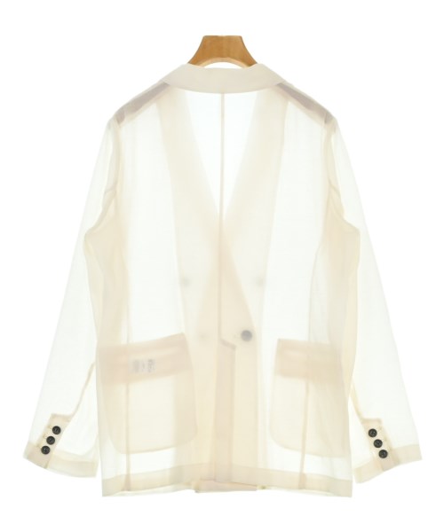 Dignite collier（ディニテコリエ）テーラードジャケット 白 サイズ:F レディース/2200678379011