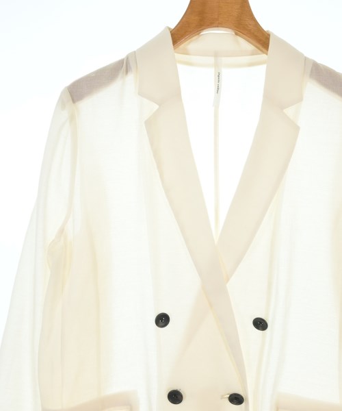 Dignite collier（ディニテコリエ）テーラードジャケット 白 サイズ:F レディース/2200678379011