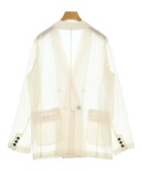 Dignite collier（ディニテコリエ）テーラードジャケット 白 サイズ:F レディース/2200678379011