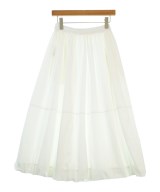 Dignite collier（ディニテコリエ）ロング・マキシ丈スカート 白 サイズ:F レディース/2200678379028