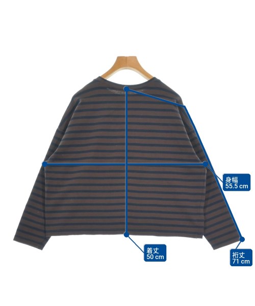 Dignite collier（ディニテコリエ）Tシャツ・カットソー 茶 サイズ:F レディース/2200656782031