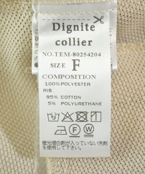 Dignite collier（ディニテコリエ）ミリタリーブルゾン ベージュ サイズ:F レディース/2200715521052
