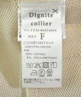 Dignite collier（ディニテコリエ）ミリタリーブルゾン ベージュ サイズ:F レディース/2200715521052