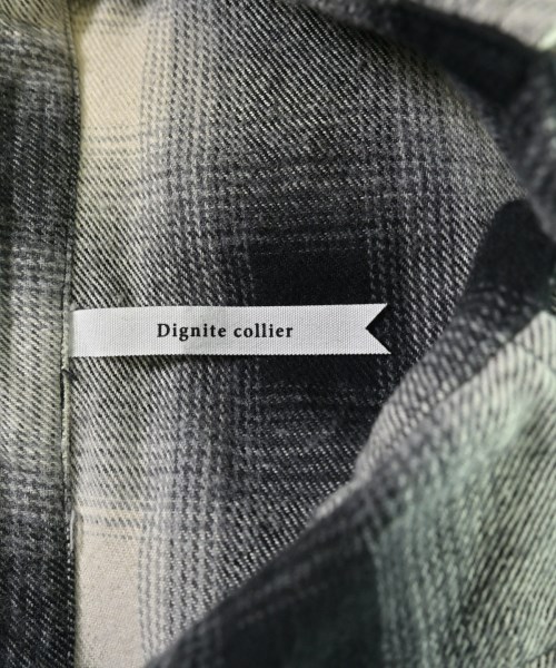 Dignite collier（ディニテコリエ）カジュアルシャツ 黒 サイズ:F レディース/2200637856171