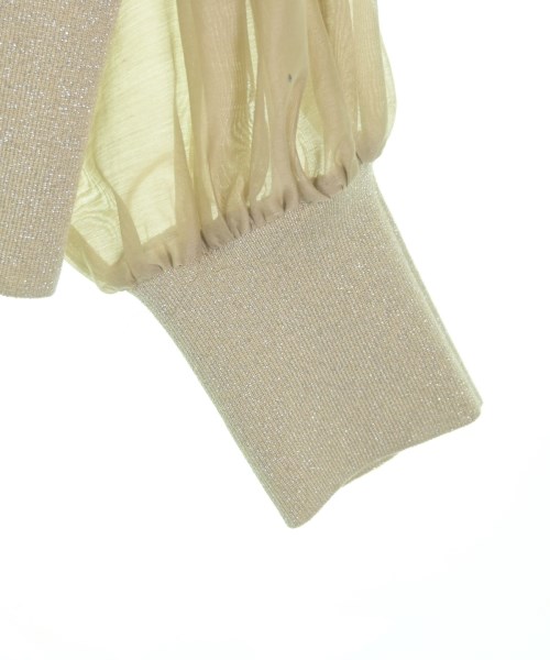 Dignite collier（ディニテコリエ）ブラウス ベージュ サイズ:F レディース/2200637193351