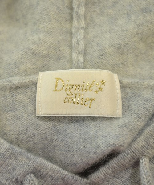 Dignite collier（ディニテコリエ）ニット・セーター グレー サイズ:F レディース/2200651550024