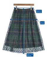 Dignite collier（ディニテコリエ）ロング・マキシ丈スカート 紺 サイズ:F レディース/2200643170018