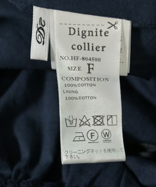 Dignite collier（ディニテコリエ）ロング・マキシ丈スカート 紺 サイズ:F レディース/2200700221301