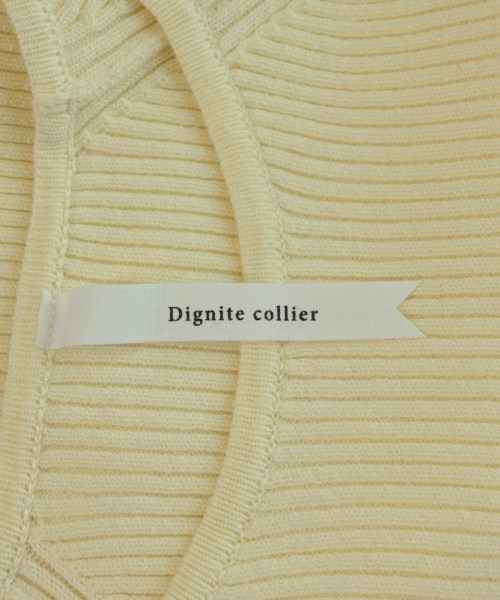 Dignite collier（ディニテコリエ）ニット・セーター 白 サイズ:F レディース/2200701236397