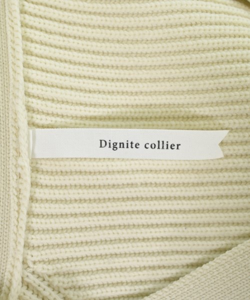 Dignite collier（ディニテコリエ）カーディガン 黄 サイズ:F レディース/2200700957156