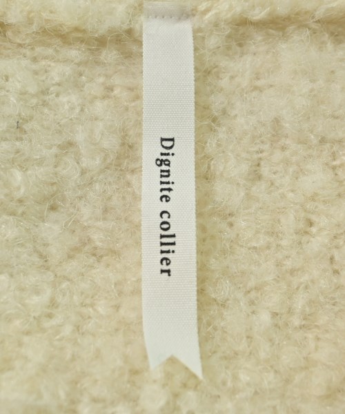 Dignite collier（ディニテコリエ）カーディガン 白 サイズ:F レディース/2200700957194