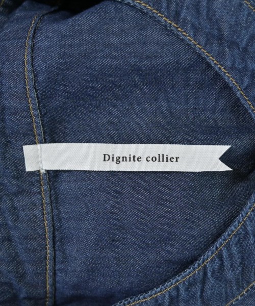 Dignite collier（ディニテコリエ）シャツワンピース 紺 サイズ:F レディース/2200705461436
