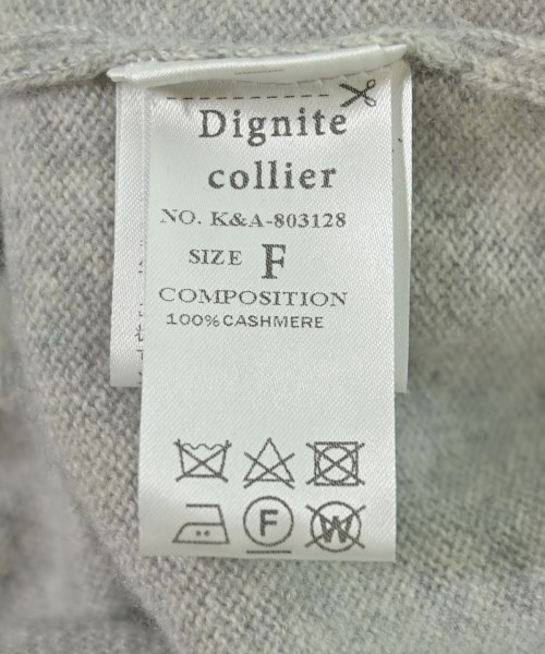 Dignite collier（ディニテコリエ）ワンピース グレー サイズ:F レディース/2200709523130