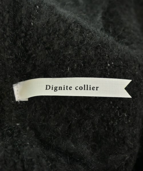 Dignite collier（ディニテコリエ）カーディガン 黒 サイズ:F レディース/2200659184627