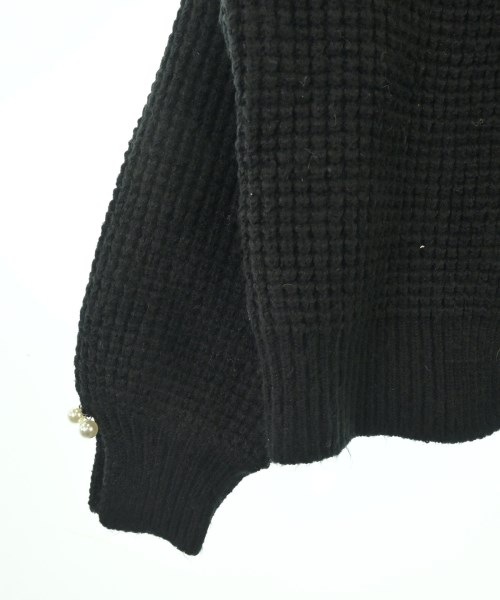 Dignite collier（ディニテコリエ）カーディガン 黒 サイズ:F レディース/2200659184634