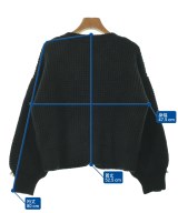 Dignite collier（ディニテコリエ）カーディガン 黒 サイズ:F レディース/2200659184634