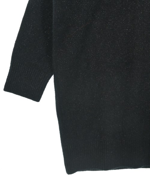 Dignite collier（ディニテコリエ）ニット・セーター 黒 サイズ:F レディース/2200659184641