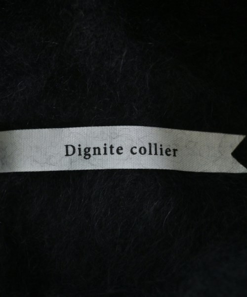 Dignite collier（ディニテコリエ）ニット・セーター 黒 サイズ:F レディース/2200659184658