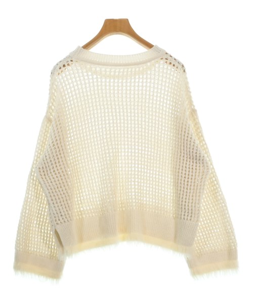 Dignite collier（ディニテコリエ）ニット・セーター 白 サイズ:F レディース/2200667121027