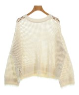 Dignite collier（ディニテコリエ）ニット・セーター 白 サイズ:F レディース/2200667121027