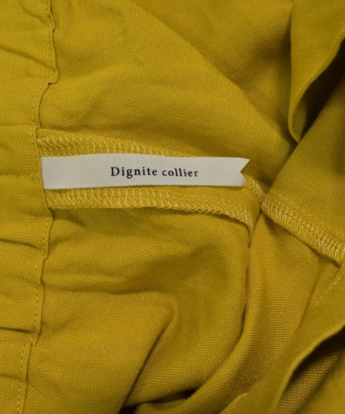 Dignite collier（ディニテコリエ）ロング・マキシ丈スカート 黄 サイズ:F レディース/2200725656331