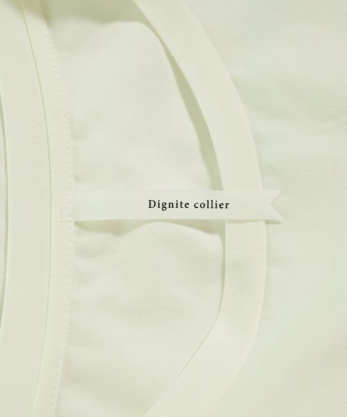 Dignite collier（ディニテコリエ）Tシャツ・カットソー 白 サイズ:F レディース/2200732792091