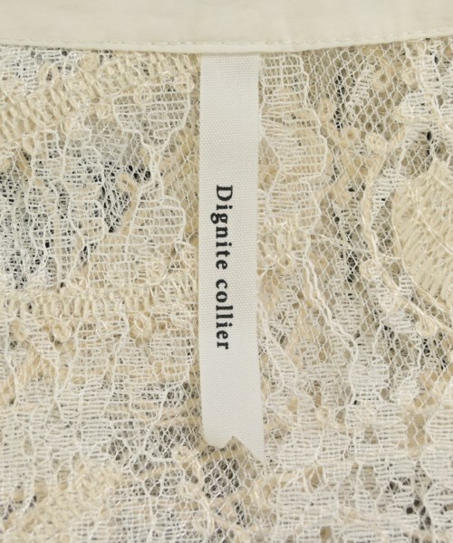 Dignite collier（ディニテコリエ）ブラウス 白 サイズ:F レディース/2200735877061