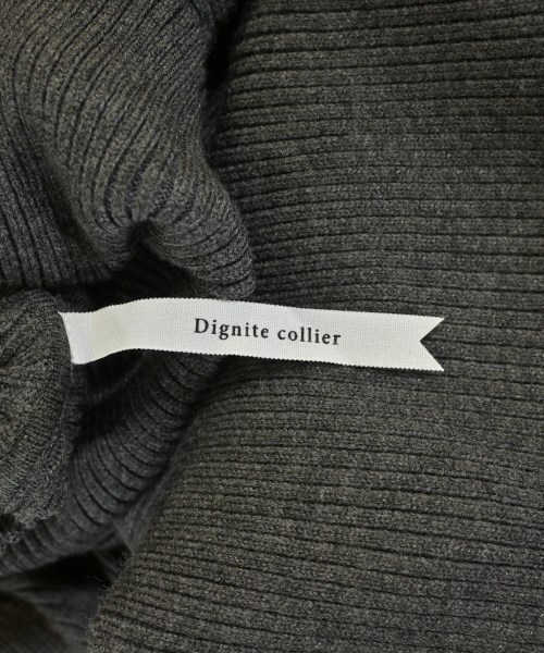 Dignite collier（ディニテコリエ）ニット・セーター グレー サイズ:F レディース/2200720489071