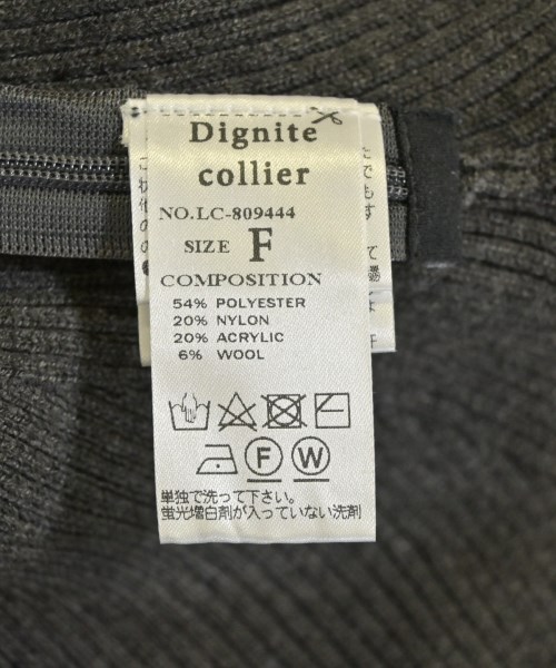 Dignite collier（ディニテコリエ）ニット・セーター グレー サイズ:F レディース/2200720489071