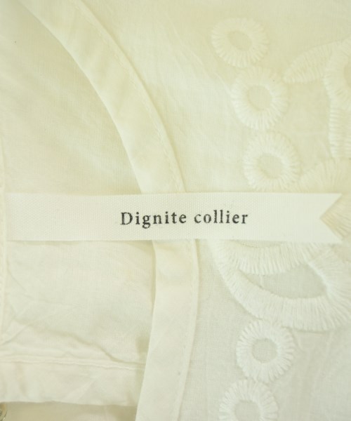 Dignite collier（ディニテコリエ）ブラウス 白 サイズ:F レディース/2200727318015