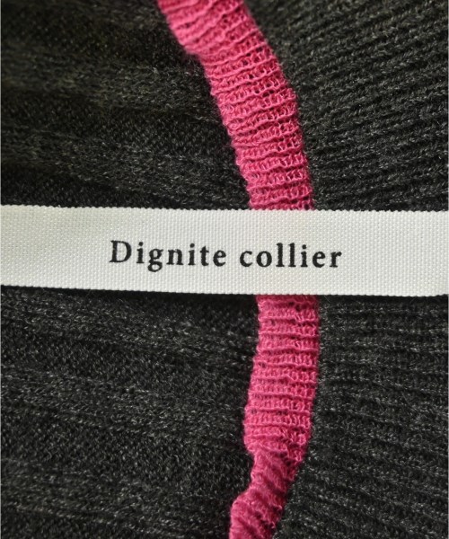 Dignite collier（ディニテコリエ）ニット・セーター グレー サイズ:F レディース/2200683046052