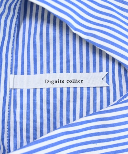 Dignite collier（ディニテコリエ）カジュアルシャツ 青 サイズ:F レディース/2200687782031