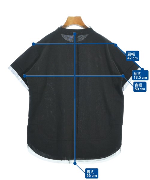 Dignite collier（ディニテコリエ）Tシャツ・カットソー 黒 サイズ:F レディース/2200689748028