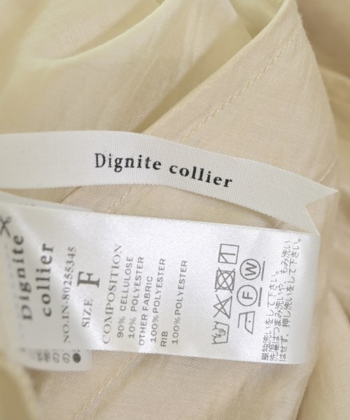 Dignite collier（ディニテコリエ）ブルゾン ベージュ サイズ:F レディース/2200690581034