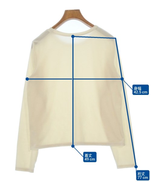 Dignite collier（ディニテコリエ）Tシャツ・カットソー ベージュ サイズ:F レディース/2200691005041