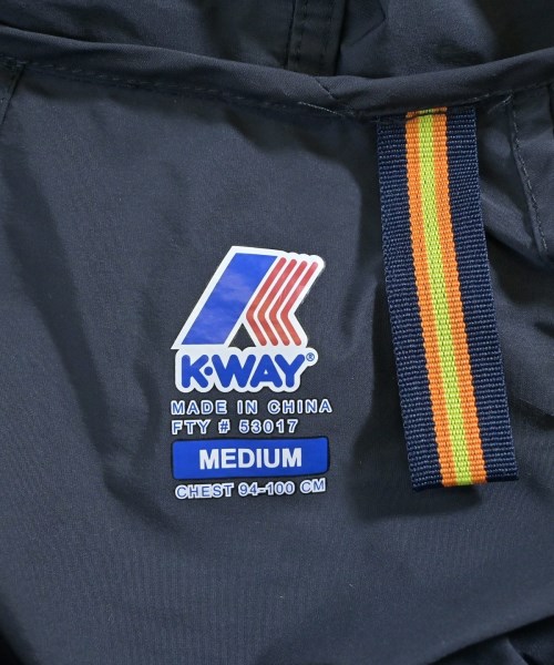 K-WAY（ケーウェイ）マウンテンパーカー 紺 サイズ:M メンズ/2200641742040