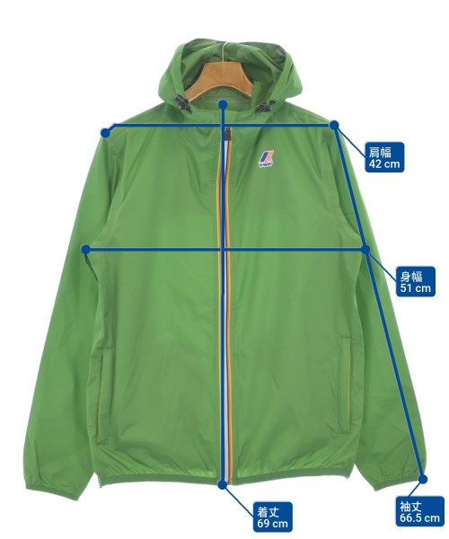 K-WAY（ケーウェイ）マウンテンパーカー 緑 サイズ:M メンズ/2200650341098