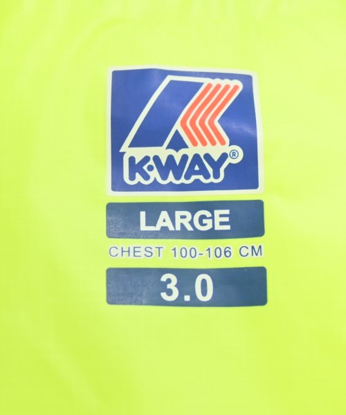 K-WAY（ケーウェイ）マウンテンパーカー 黄 サイズ:L メンズ/2200705586092