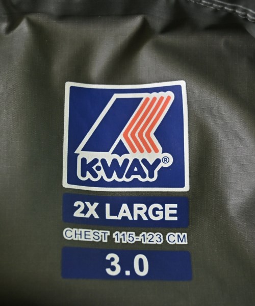 K-WAY（ケーウェイ）コート カーキ サイズ:2XL メンズ/2200670138043