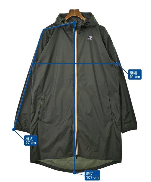 K-WAY（ケーウェイ）コート カーキ サイズ:2XL メンズ/2200670138043