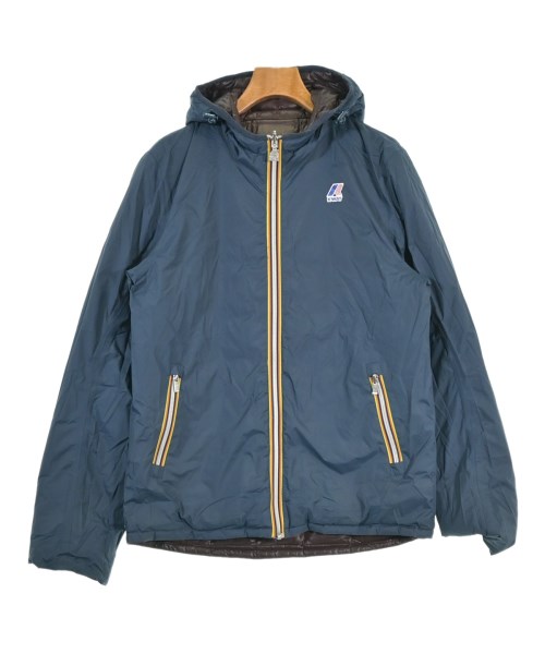 K-WAY（ケーウェイ）ダウンジャケット/ダウンベスト 茶 サイズ:L メンズ/2200671706012