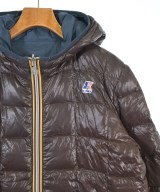 K-WAY（ケーウェイ）ダウンジャケット/ダウンベスト 茶 サイズ:L メンズ/2200671706012