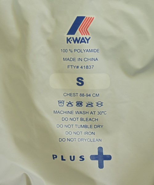 K-WAY（ケーウェイ）その他 カーキ サイズ:S レディース/2200700786084