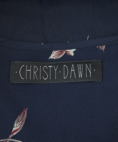 Christy Dawn（クリスティードウン）ワンピース 紺 サイズ:F レディース/2200633383190