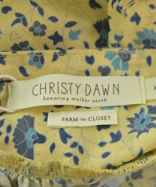 Christy Dawn（クリスティードウン）ワンピース 黄 サイズ:XS レディース/2200631204459